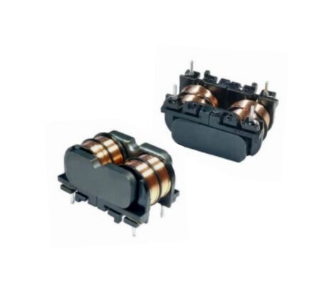 Calidad  Compact Common Mode Choke with 3.3 mH to 100 mH Inductance and 2.5 A High Pulse-Handling Capability fábrica