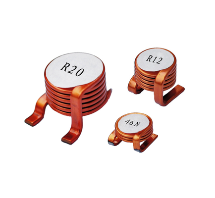 Inductor de gran intensidad del alambre plano de la bobina de la base del aire del inductor del poder de SMD