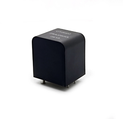 Transformador de corriente de alta precisión con sellado de resina epoxi UL94-V0 con resistencia CC de 24±8Ω a 128±15Ω