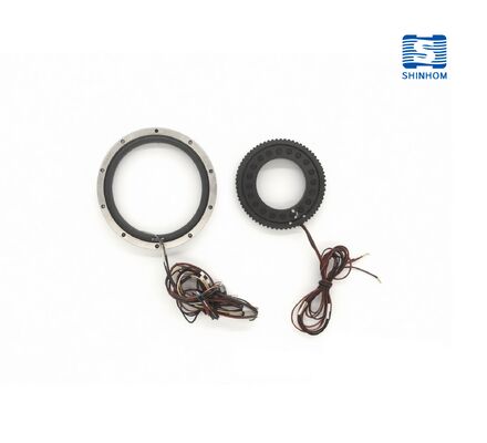 Transformador rotativo de doble canal de alta precisión con núcleo de ferrita para la conversión de señales de amplio rango de temperatura