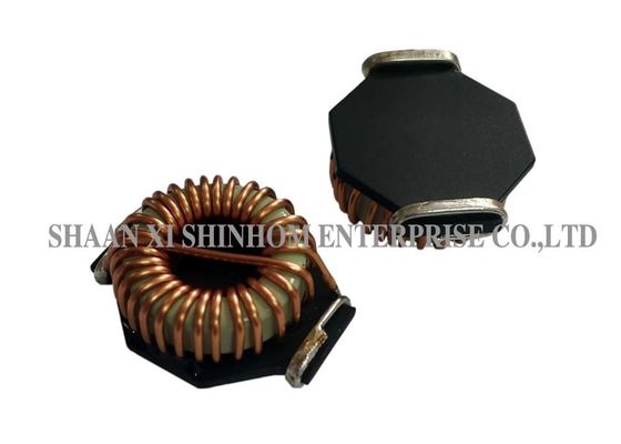 Bobina 1-1000uH toroidal de la herida del alambre de los inductores del poder del soporte de la superficie de la base de ferrita