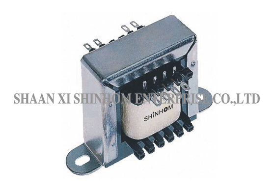 EI Type Audio Transformer 20Hz-20kHz with Frame and Lead Wire for Telecom and Audio Equipment