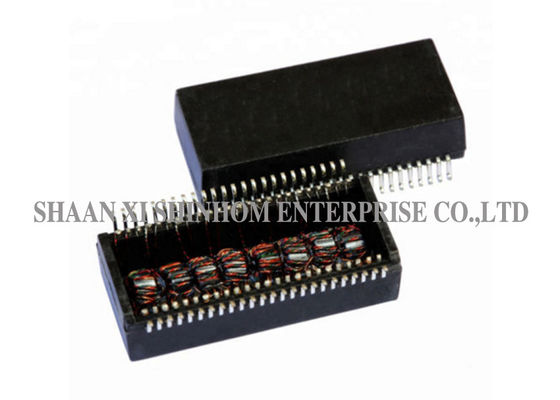 Pin del transformador 48 del LAN de Ethernet de SMD, base-TX 1000 del transformador del LAN del PoE