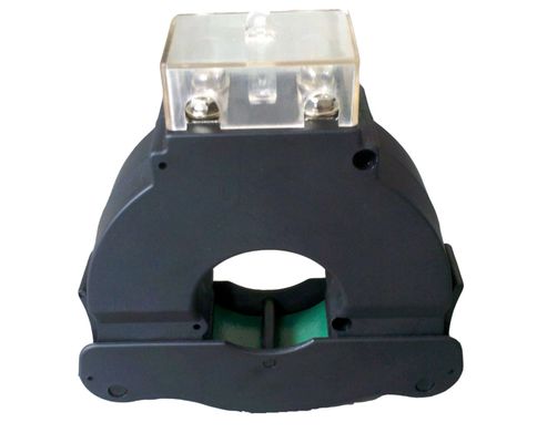 Vivienda encapsulada epóxido toroidal negro del transformador corriente de la base partida