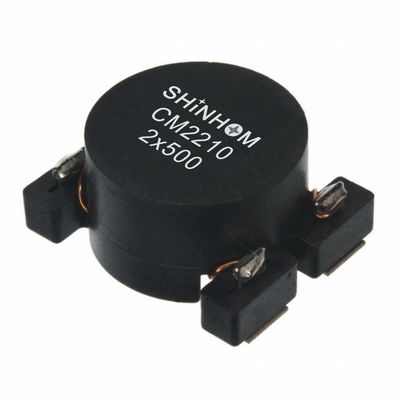 Línea inductor común horizontal del modo del filtro/bobina de SMD de obstrucción común del modo con el caso