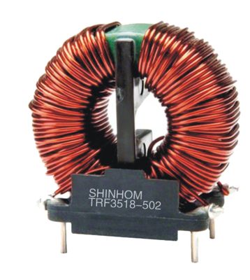 Inductor toroidal ISO9001 de la base de ferrita del sistema eléctrico del inductor común solar del modo