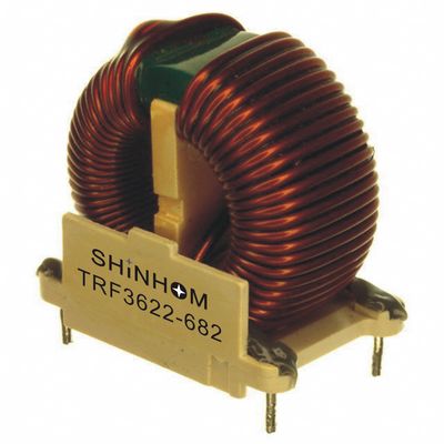 Inductor toroidal ISO9001 de la base de ferrita del sistema eléctrico del inductor común solar del modo