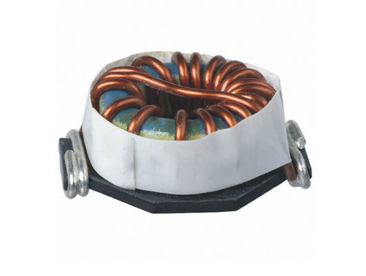 Bobina toroidal 2,2 toroidales de la herida del alambre del inductor del soporte de la superficie de la base de hierro - 470uH