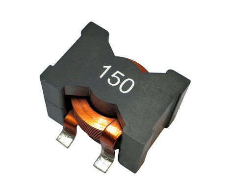 Estabilidad termal excelente 100KHz 1V del DCR del alambre plano de los inductores de gran intensidad bajos del poder