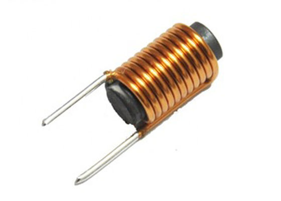Bobinas de alta frecuencia del aire del inductor de la bobina de obstrucción de la base de Rod de la ferrita con el alambre plano