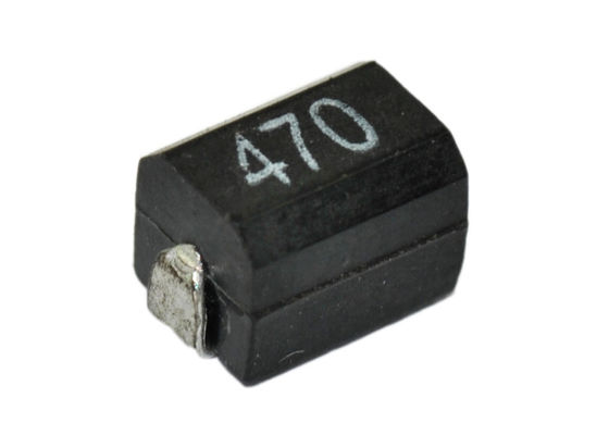 Inductor moldeado herida del microprocesador de SMD, soporte de la superficie del inductor de la base de ferrita