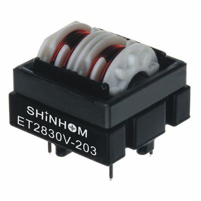 Tamaño compacto de alta frecuencia del poder del filtro del inductor ET24 de la bobina toroidal del filtro