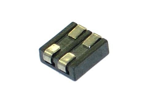 Corriente clasificada máxima 9A del soporte de ferrita de la gota del inductor de DC del ohmio superficial de la resistencia los 0.6m