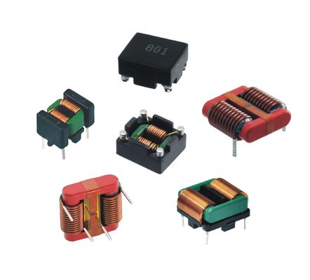 inductor común del alambre plano del centro magnético de la bobina de obstrucción del modo 10kHz