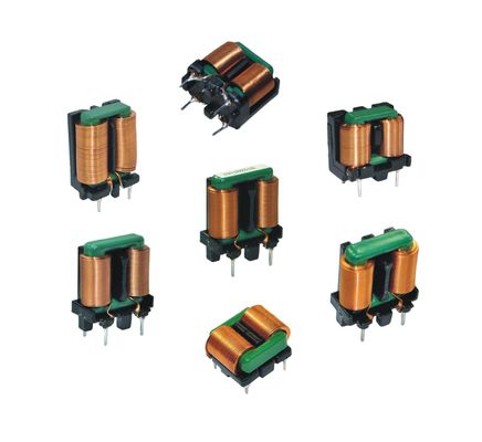 inductor común del alambre plano del centro magnético de la bobina de obstrucción del modo 10kHz