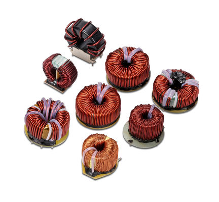 Modo común EMI Filter Toroidal Power Inductor 10kHz RoHS