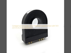 Sensor de corriente residual de corriente continua de 5 V compacto y preciso con dimensiones de 10 X 22 X 15 X 27 mm